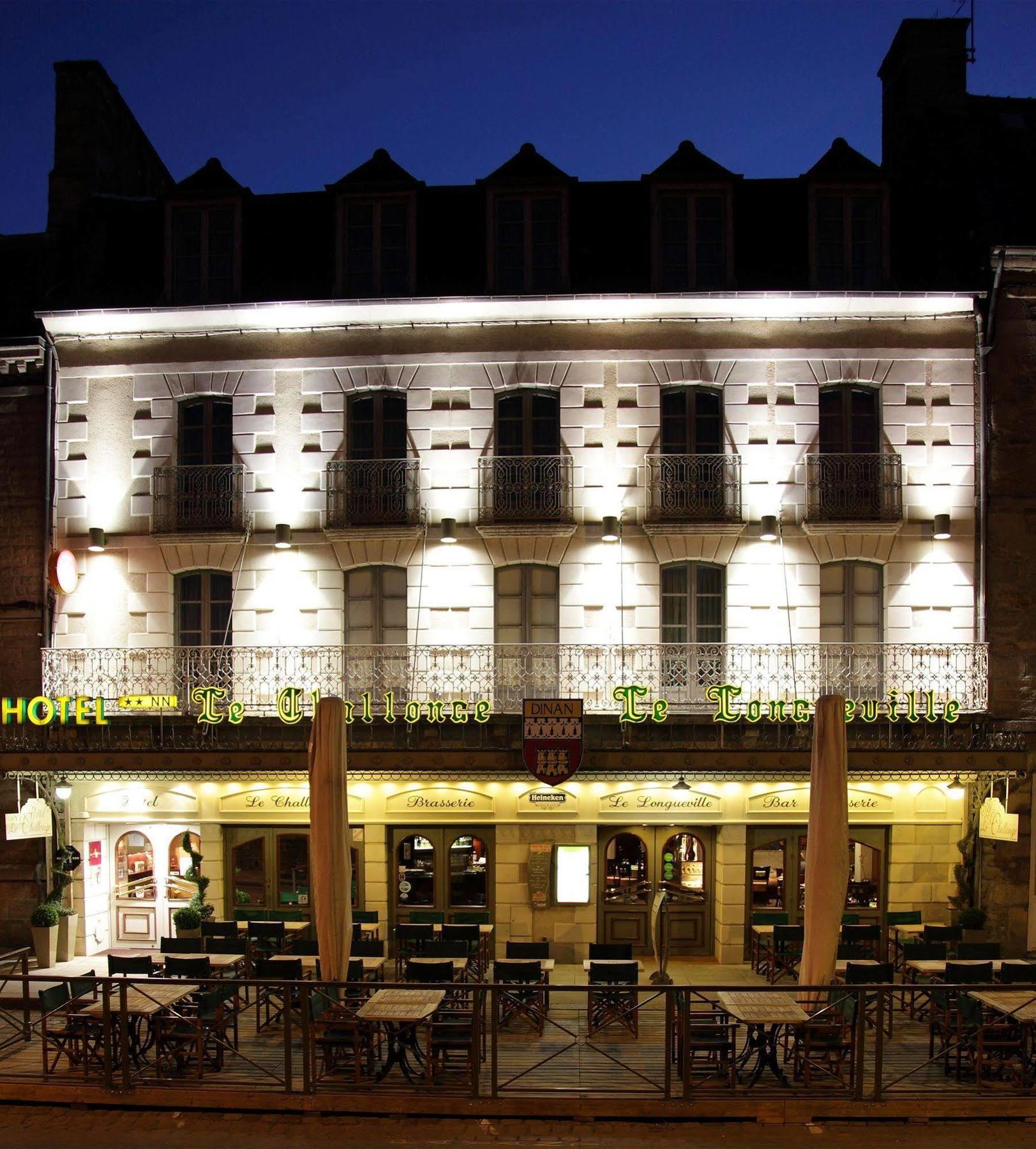 Cit'Hotel Le Challonge Dinan Exterior photo